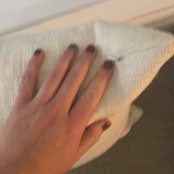 Decorative Pillow w/duck feathers - Picture 5 of 6